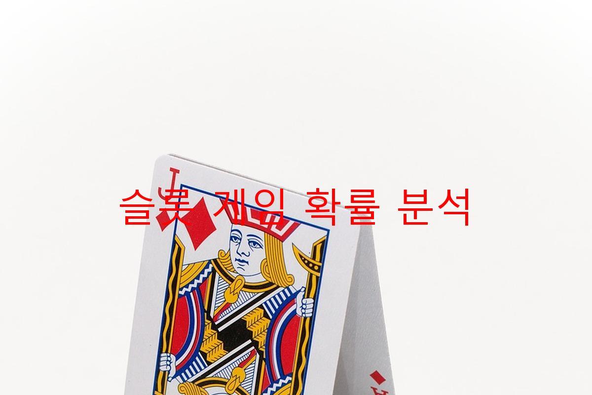 슬롯 게임 확률 분석