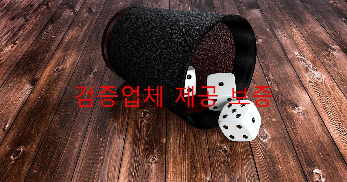 검증업체 제공 보증