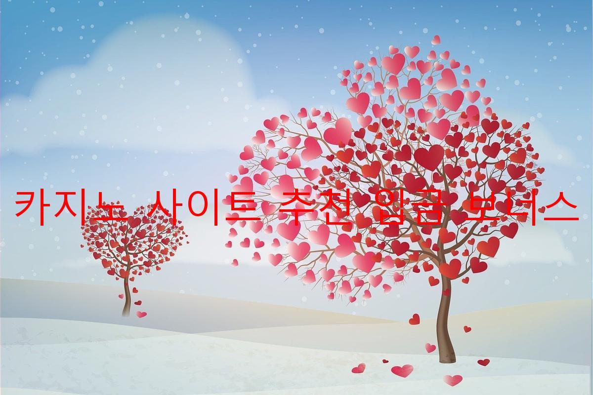 보증 카지노 사이트 추천 입금 보너스 제공