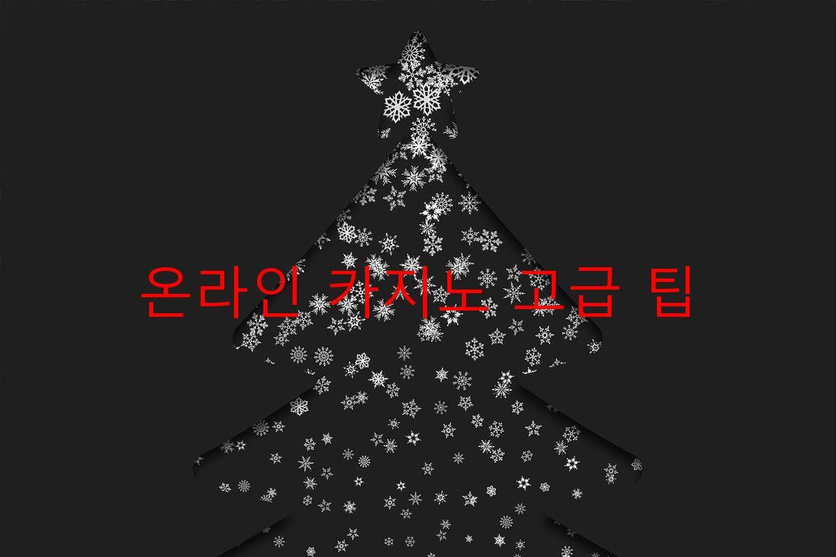 온라인 카지노 고급 팁