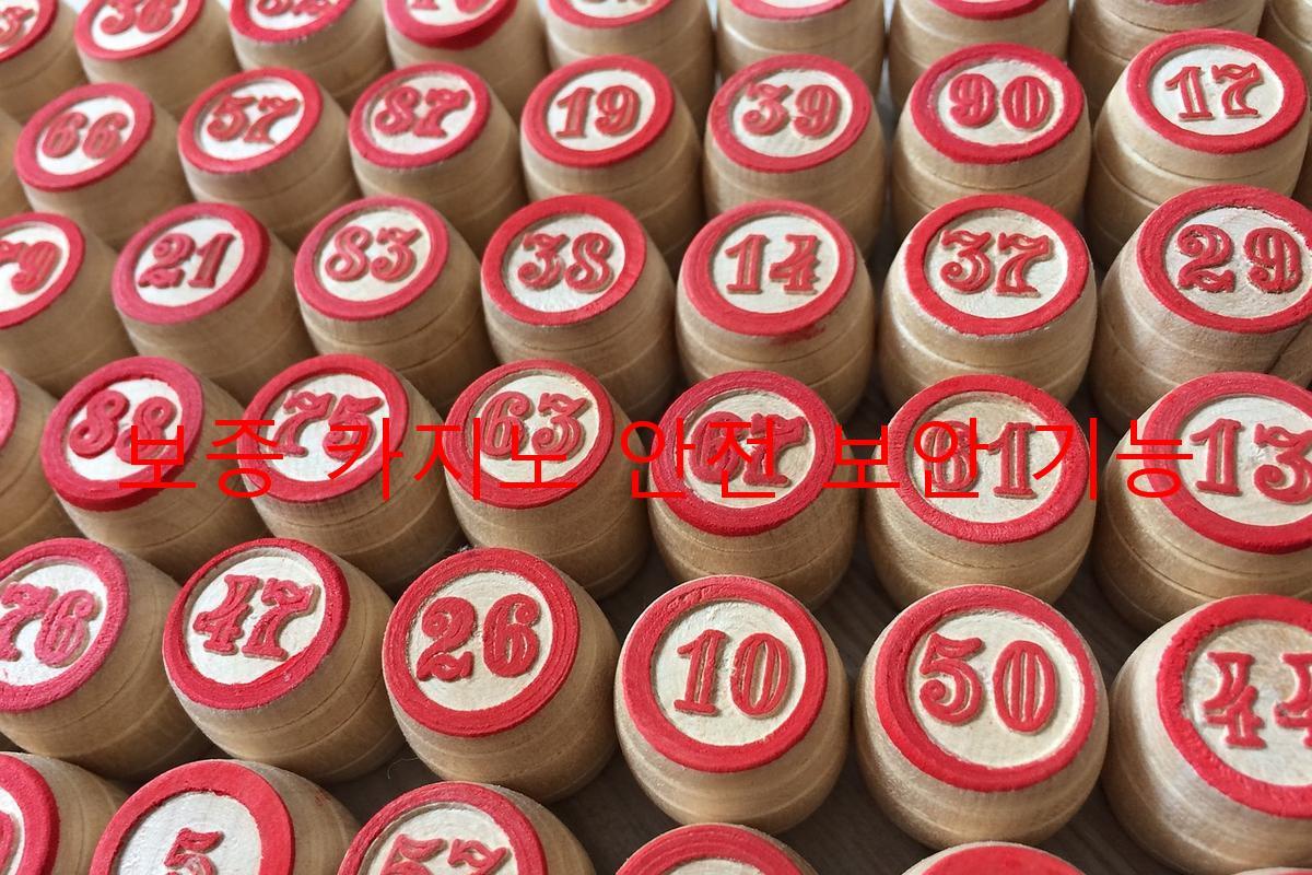 보증 카지노 안전 보안 기능