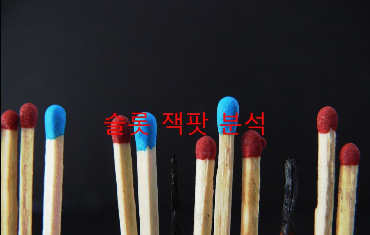 슬롯 잭팟 분석