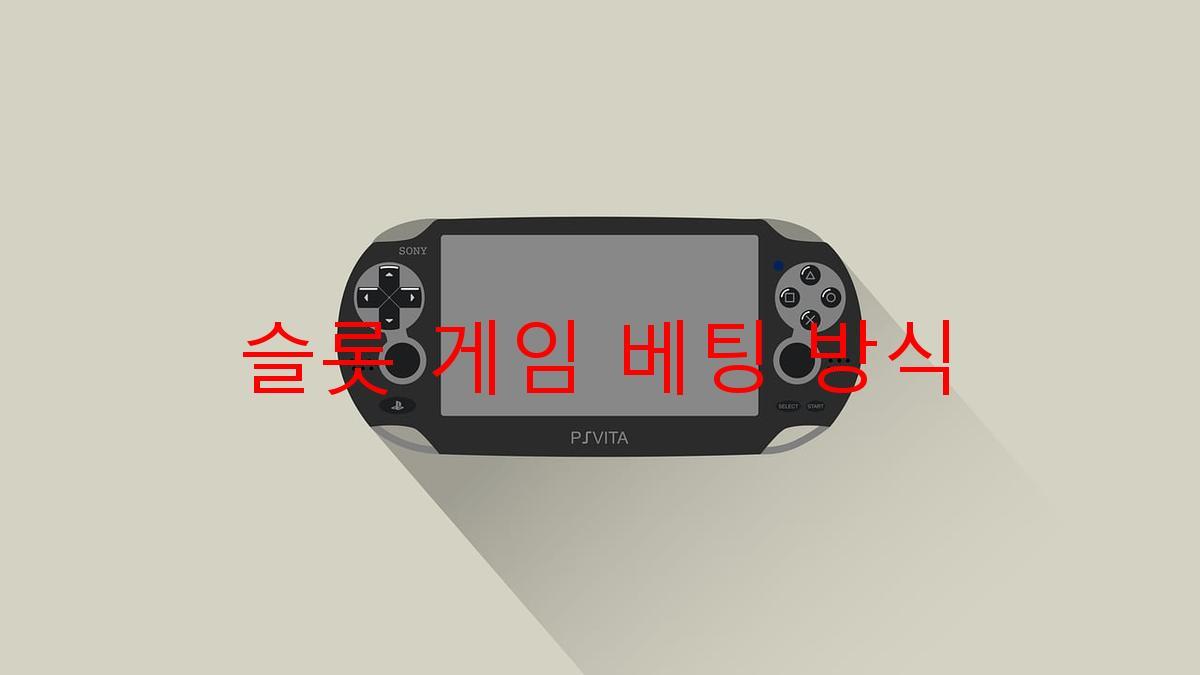 슬롯 게임 베팅 방식