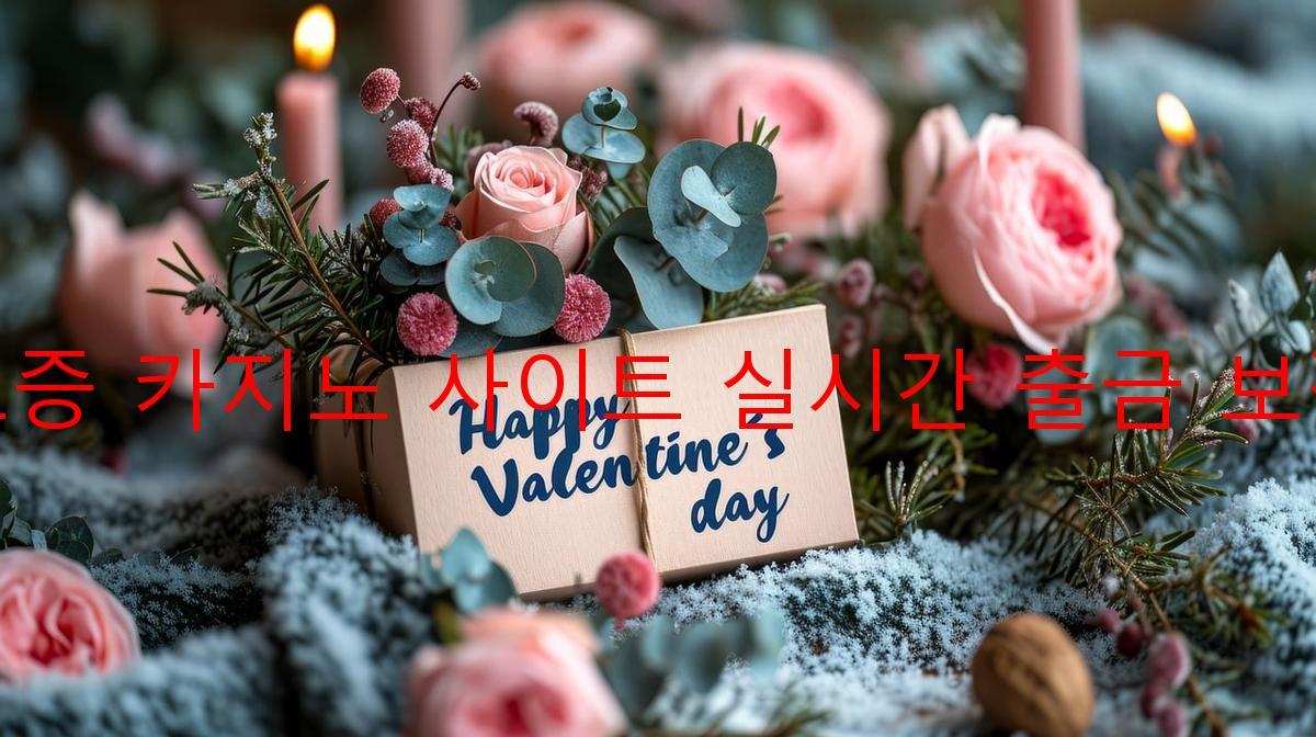 보증 카지노 사이트 실시간 출금 보장