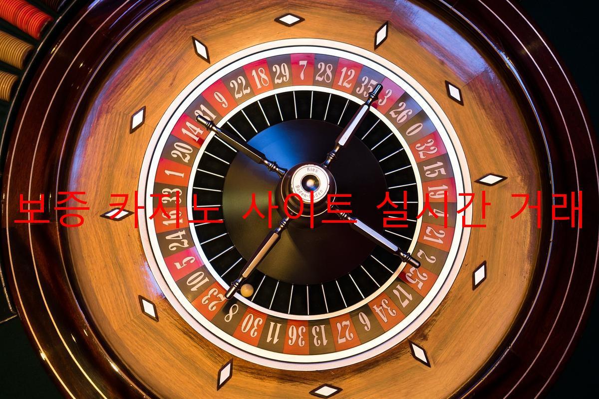 보증 카지노 사이트 실시간 거래