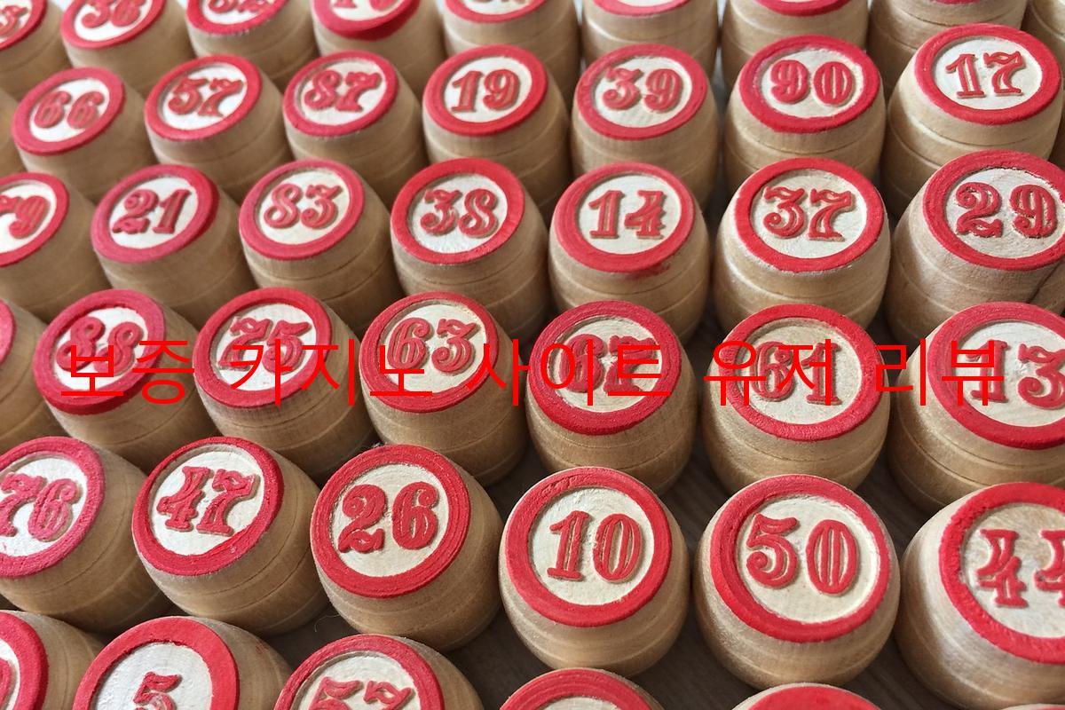 보증 카지노 사이트 유저 리뷰