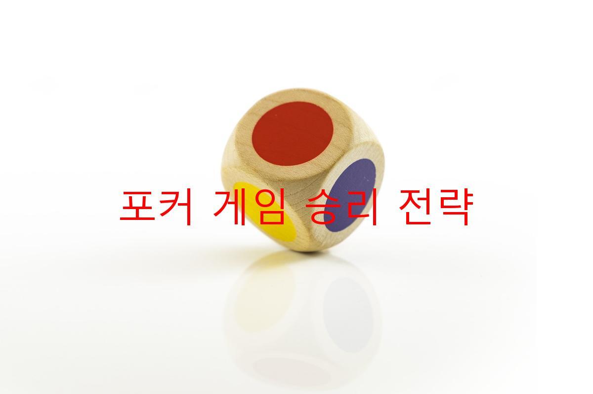 포커 게임 승리 전략