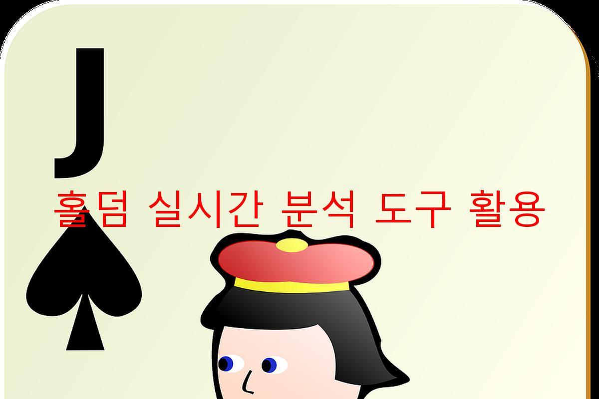 홀덤 실시간 분석 도구 활용