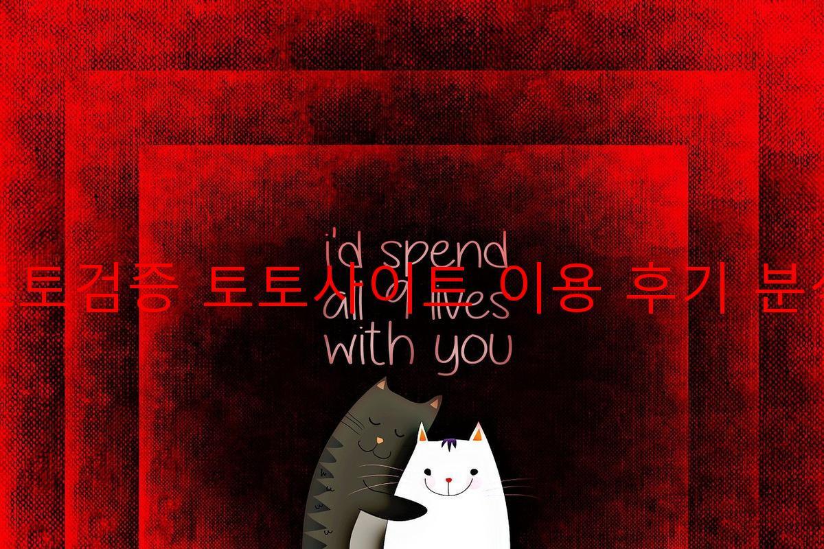 토토검증 토토사이트 이용 후기 분석