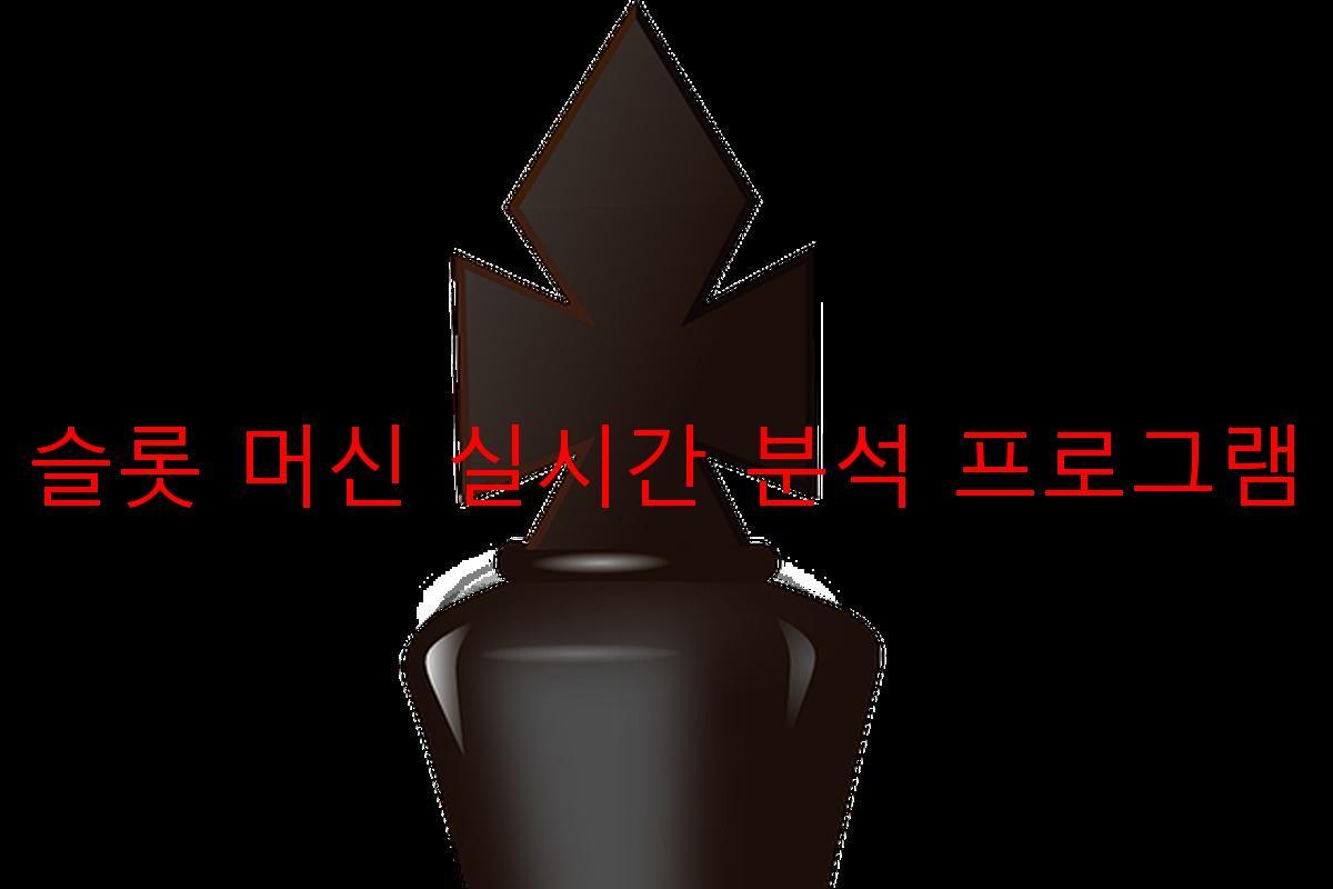 슬롯 머신 실시간 분석 프로그램