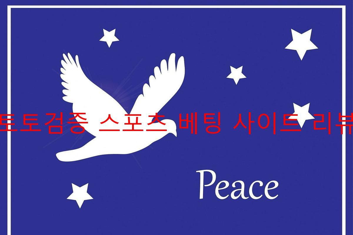 토토검증 스포츠 베팅 사이트 리뷰