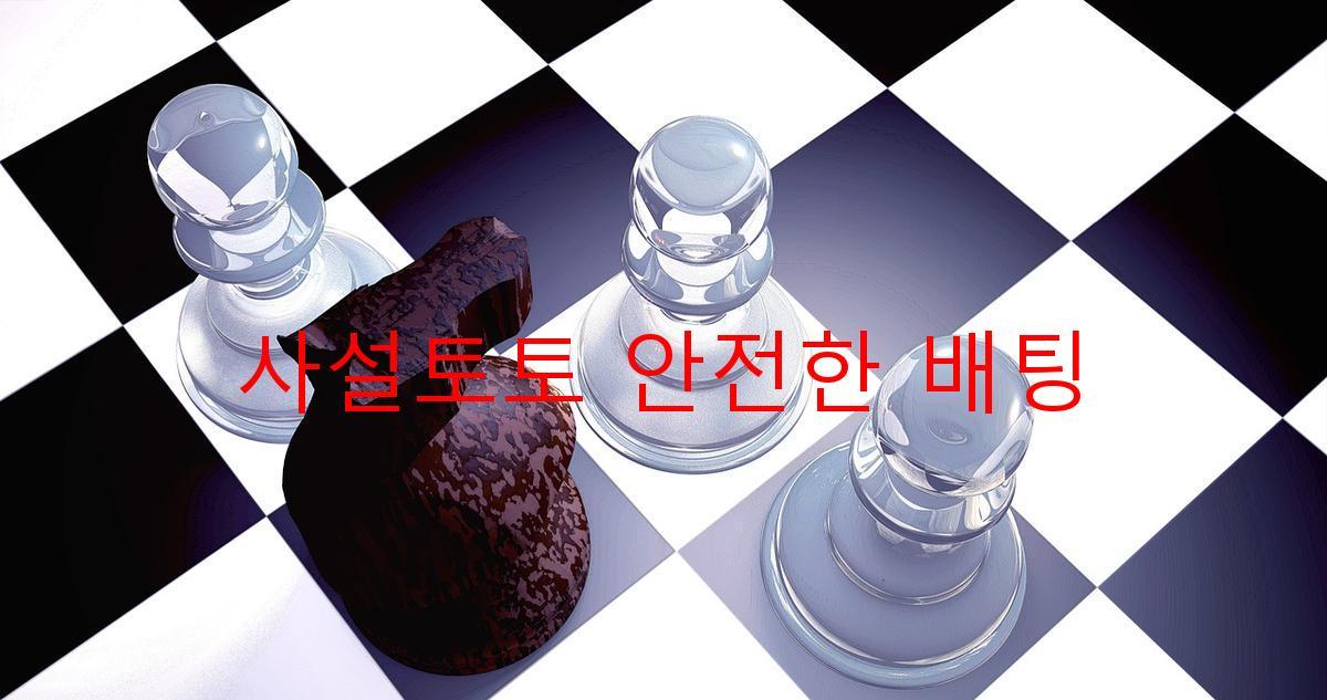 사설토토 안전한 배팅