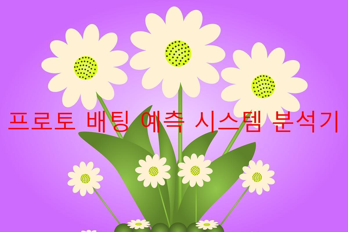 프로토 배팅 예측 시스템 분석기