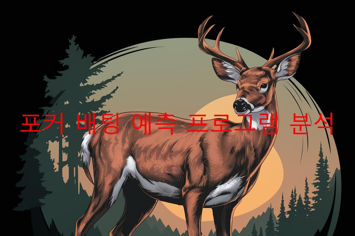 포커 배팅 예측 프로그램 분석