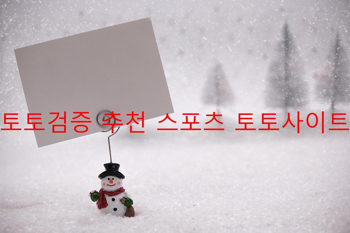 토토검증 추천 스포츠 토토사이트