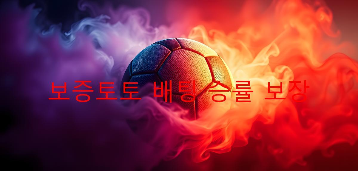 보증토토 배팅 승률 보장