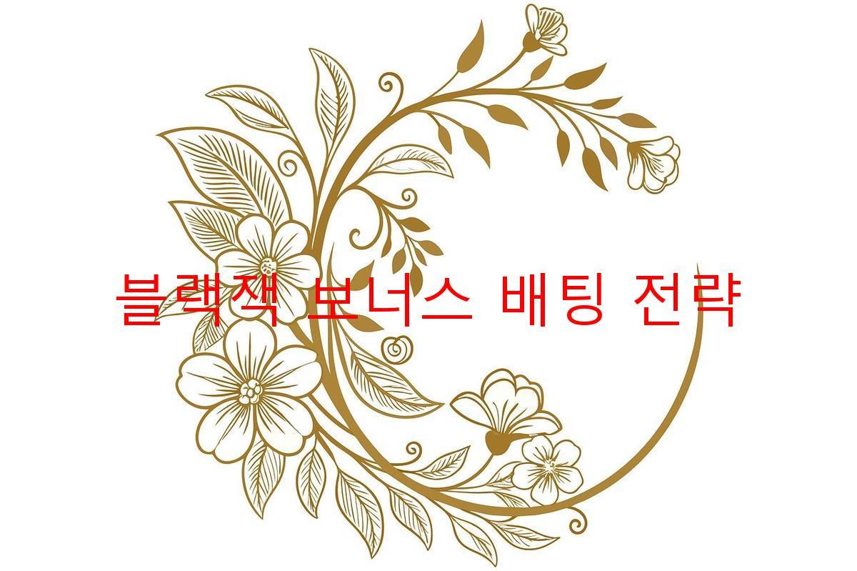 블랙잭 보너스 배팅 전략