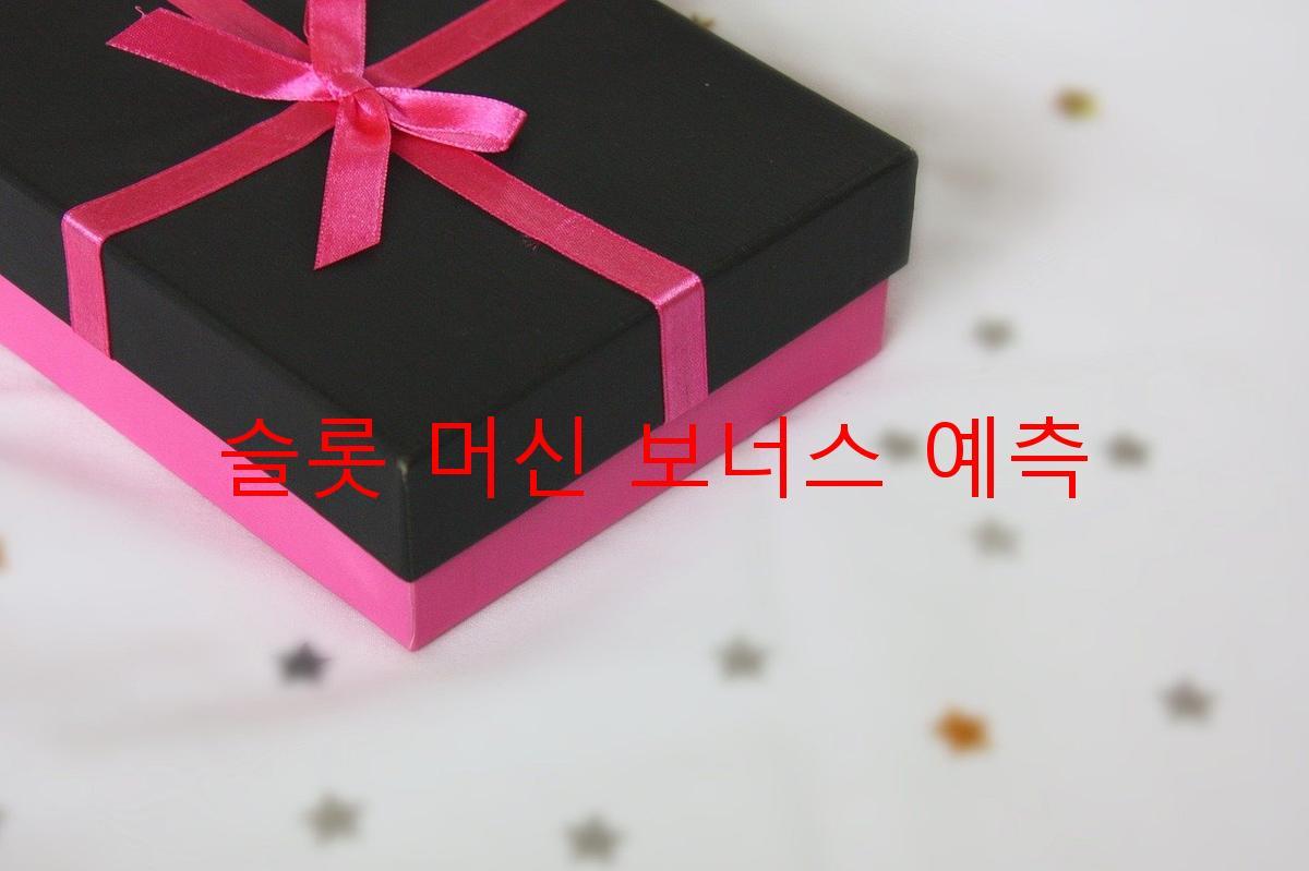 슬롯 머신 보너스 예측