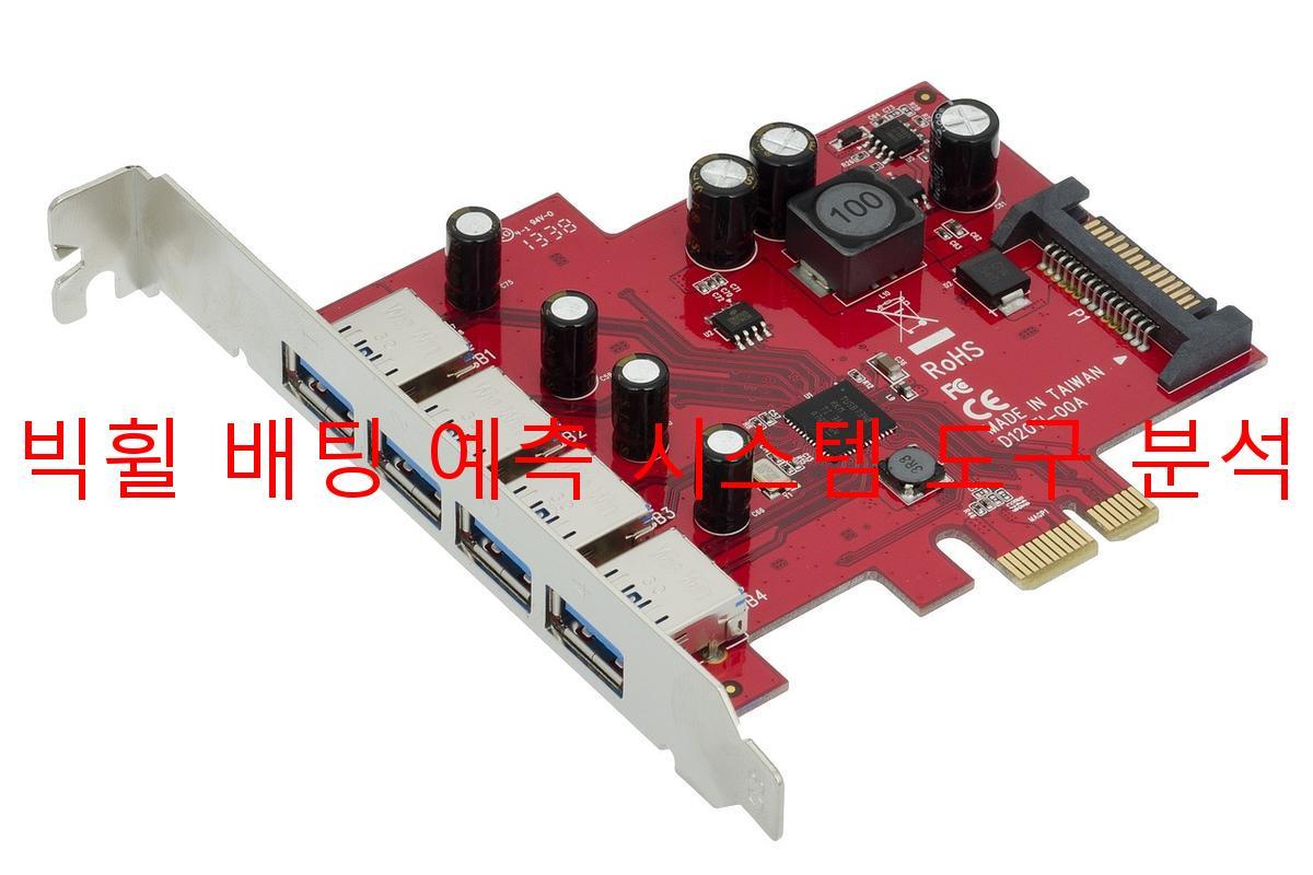 빅휠 배팅 예측 시스템 도구 분석