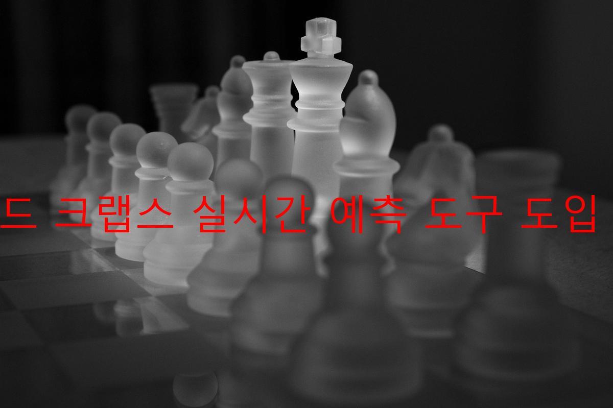 라운드 크랩스 실시간 예측 도구 도입 방법