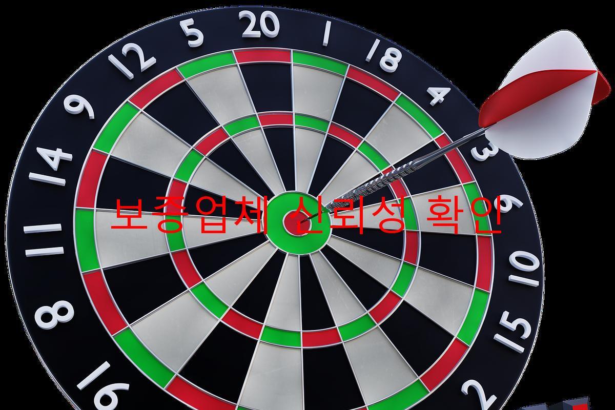 보증업체 신뢰성 확인