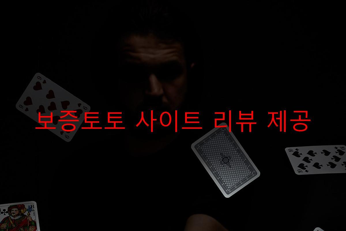 보증토토 사이트 리뷰 제공