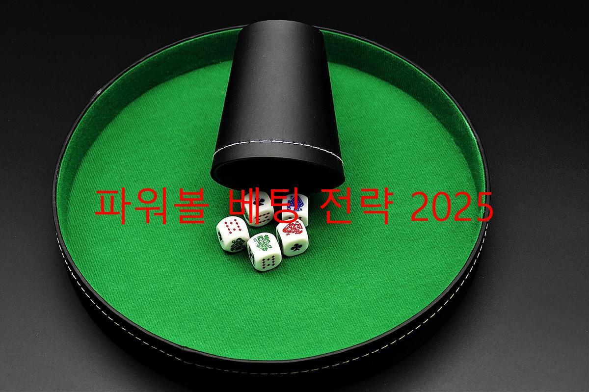 파워볼 베팅 전략 2025