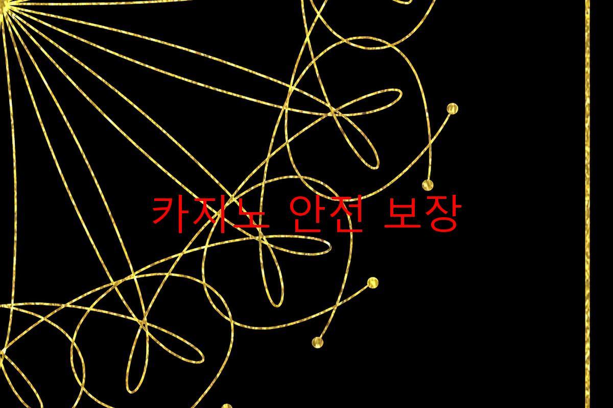 카지노 안전 보장